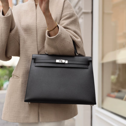 Hermès Kelly 32 Sellier Black